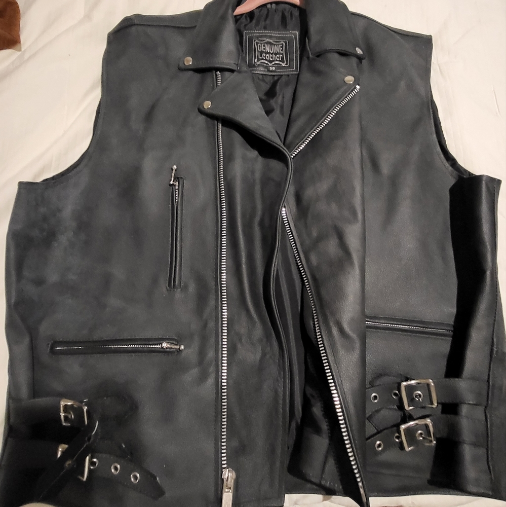 Leather Vest
